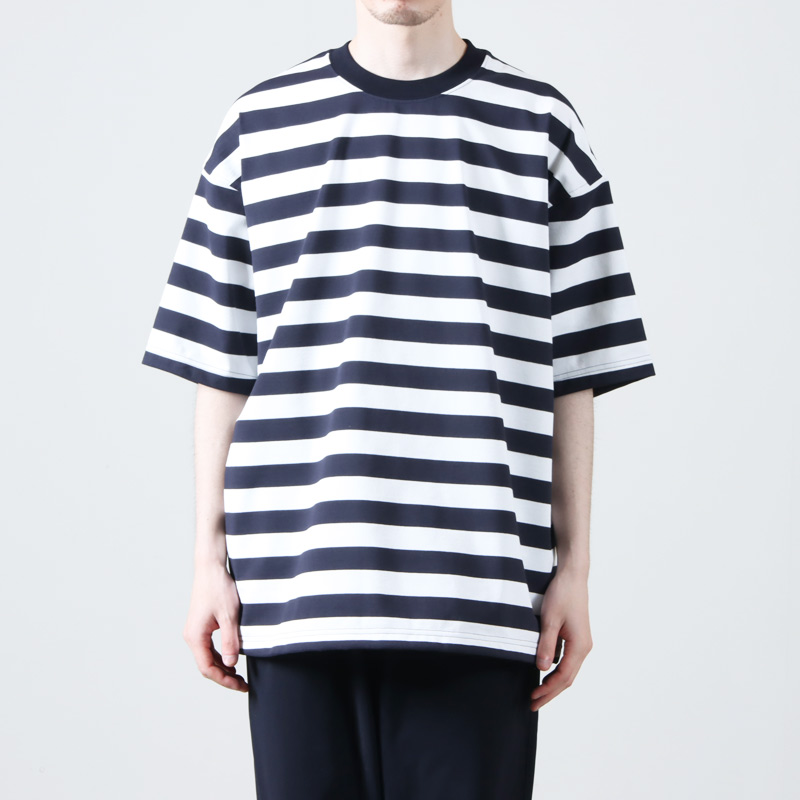 DAIWA PIER39 (ダイワピア39) TECH DRAWSTRING BORDER S/S TEE