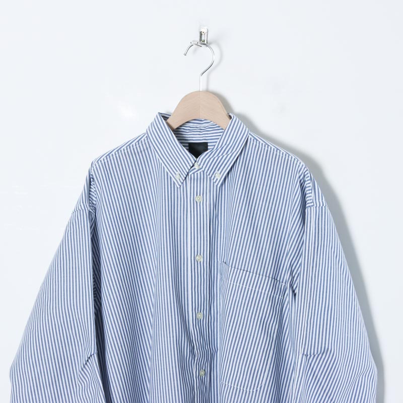 DAIWA PIER39 (ダイワピア39) TECH BUTTON DOWN SHIRT L/S STRIPE