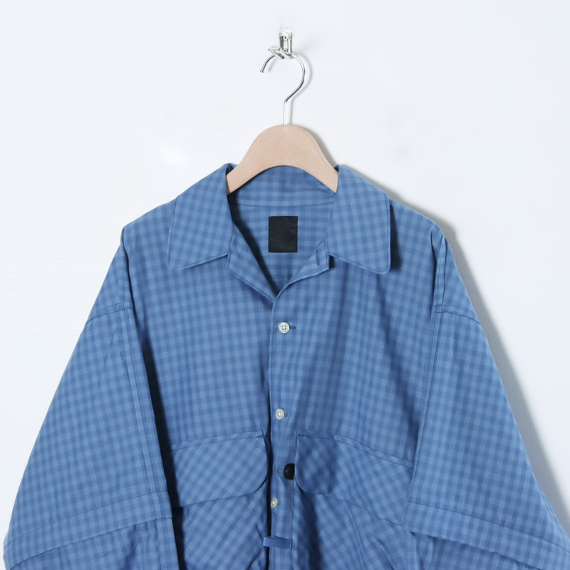 DAIWA PIER39 (ダイワピア39) TECH SPORTS OPEN COLLAR SHIRT L/S MINI