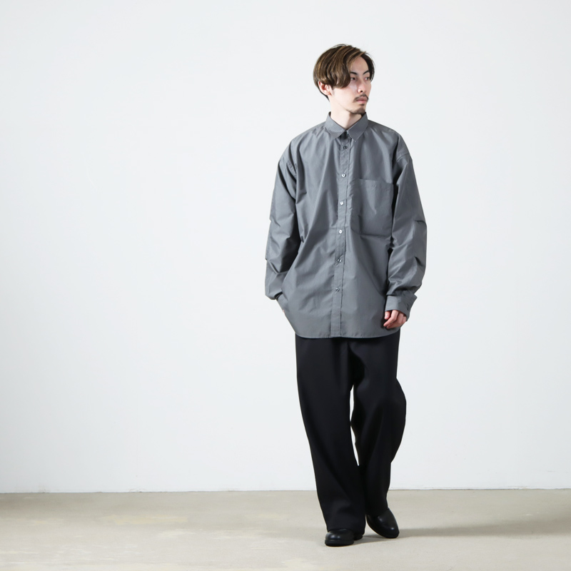 DAIWA PIER39 (ダイワピア39) TECH REGULAR COLLAR SHIRT L/S STRIPE