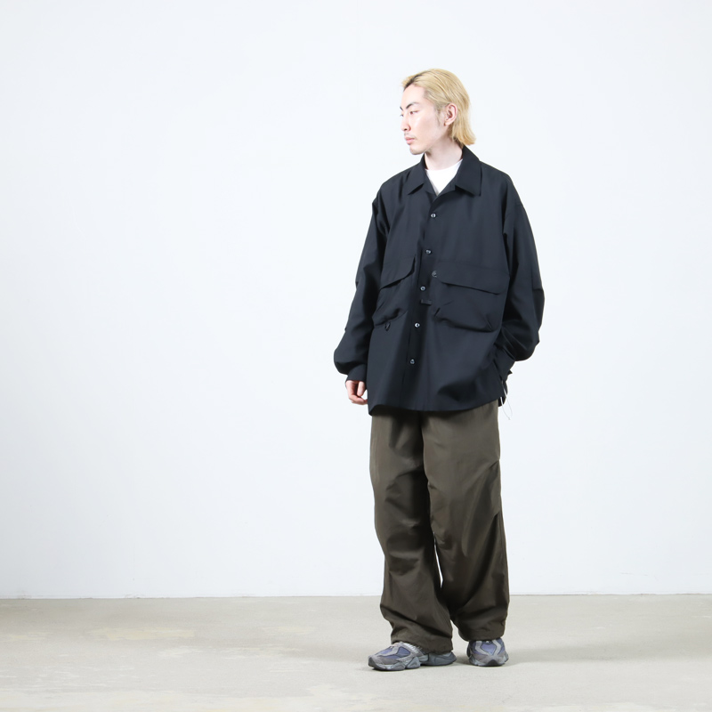 DAIWA PIER39 (ダイワピア39) TECH SPORTS OPEN COLLAR SHIRT L/S