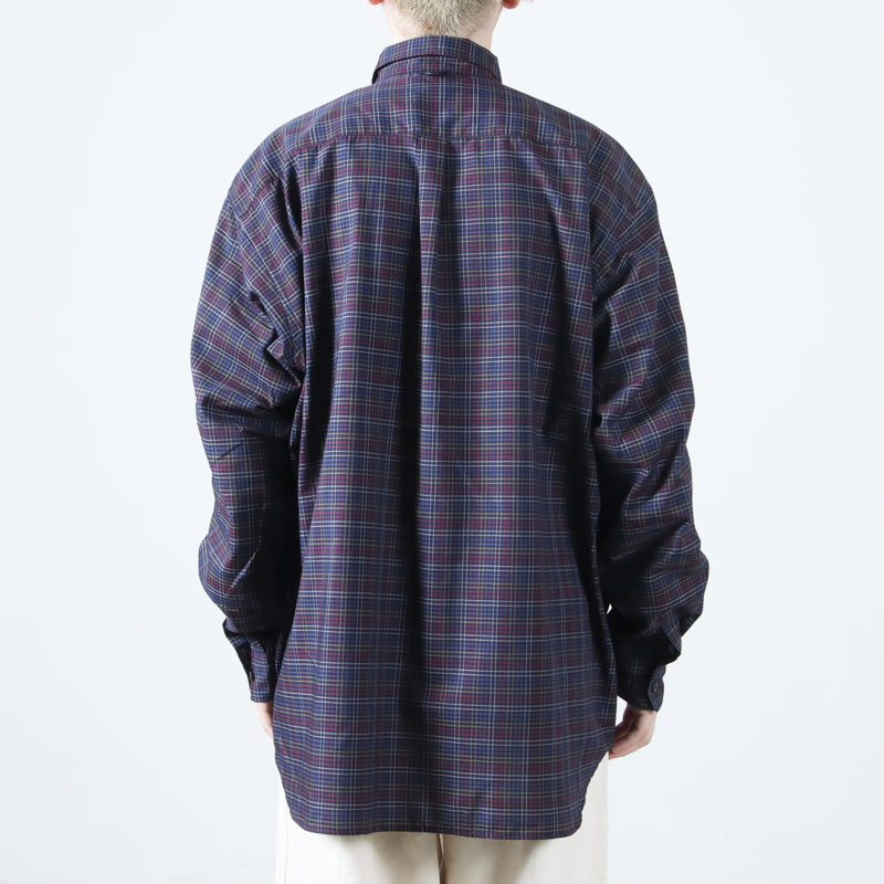 DAIWA PIER39 (ダイワピア39) TECH BUTTON DOWN SHIRT L/S TATTERSALL