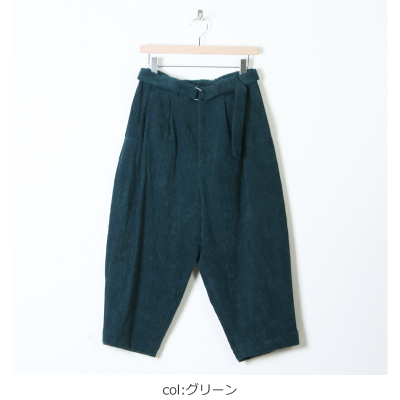 Dulcamara (ドゥルカマラ) コーデュロイベルトワイドPT