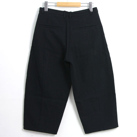 evameva (エヴァムエヴァ) Cotton wool twill pants