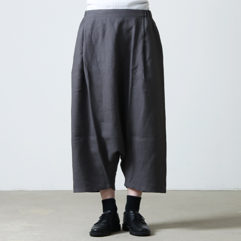 evameva (エヴァムエヴァ) linen sarrouel pants / リネンサルエルパンツ