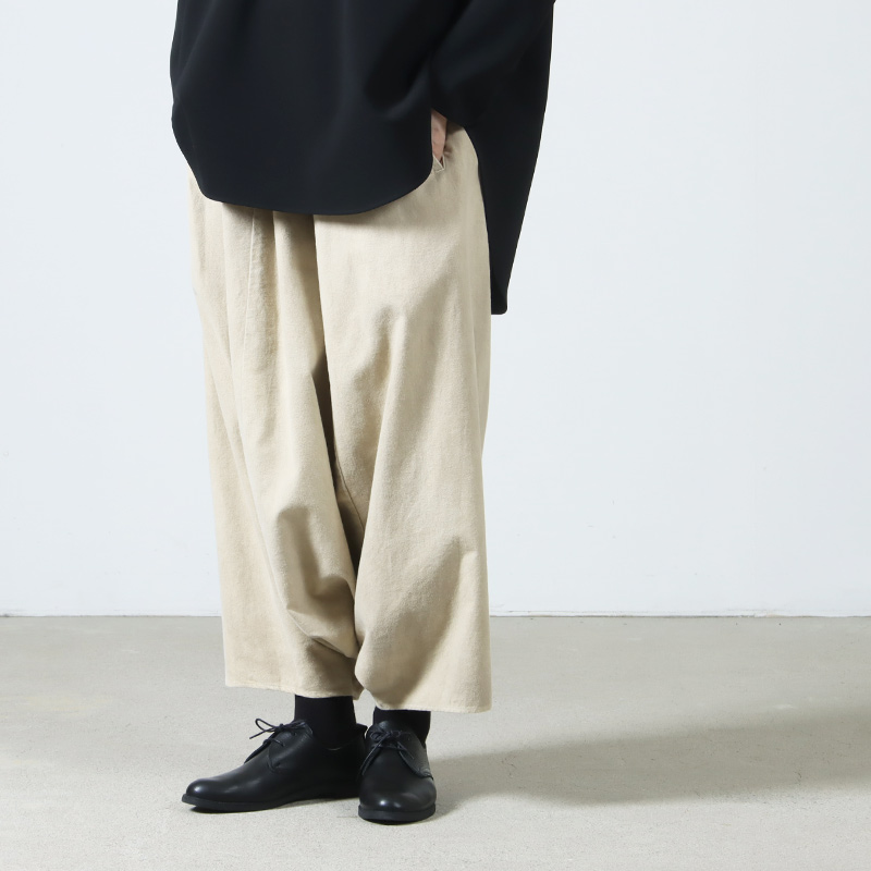 FACTORY (ファクトリー) 綿ネル サルエルパンツ