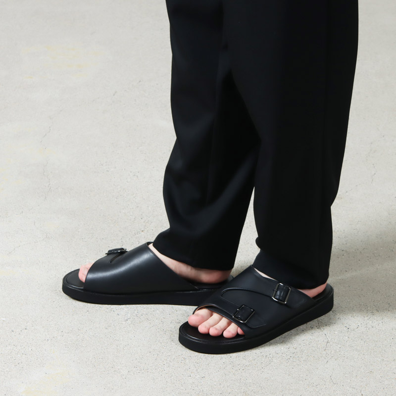 foot the coacher (フットザコーチャー) DOUBLE BELT SANDALS(HARDNESS