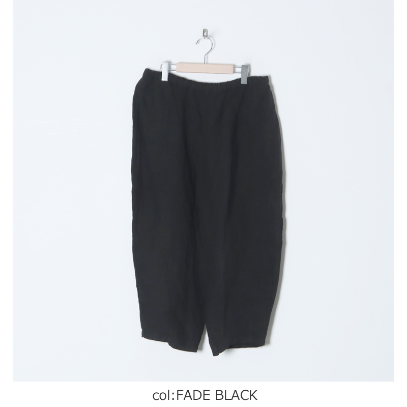 Gauze (ガーゼ) リネンツイルショートチャーリーパンツ