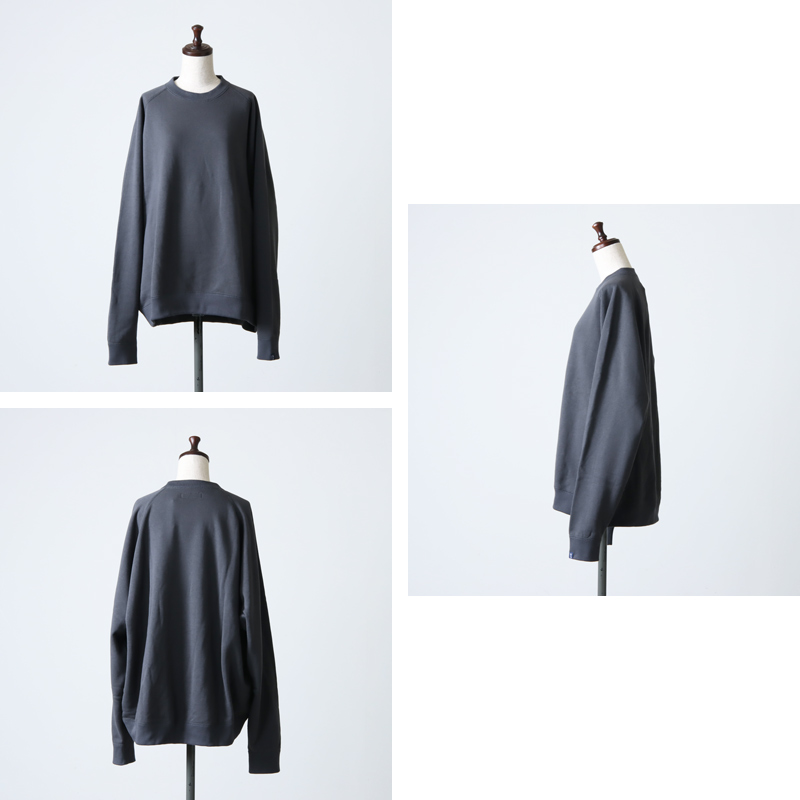 Graphpaper (グラフペーパー) LOOPWHEELER for Graphpaper Raglan