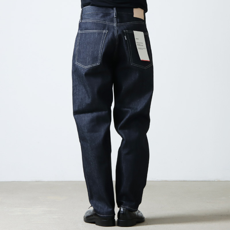Graphpaper (グラフペーパー) Selvage Denim Five Pocket Tapered