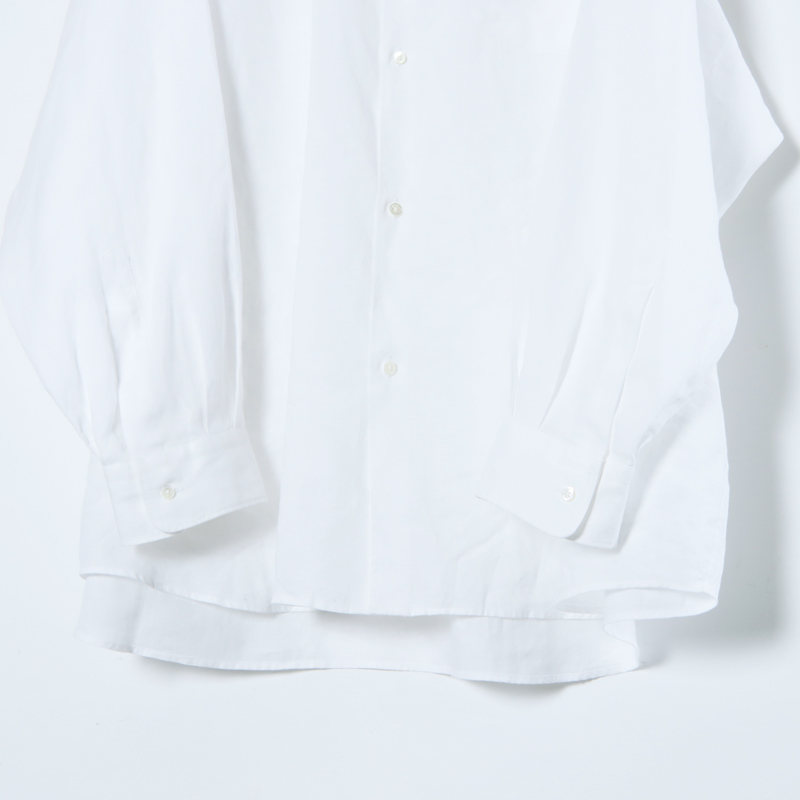 Graphpaper (グラフペーパー) Linen L/S Oversized Regular Collar