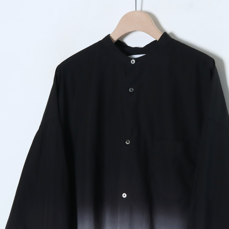 Graphpaper (グラフペーパー) Broad L/S Oversized Band Collar Shirt