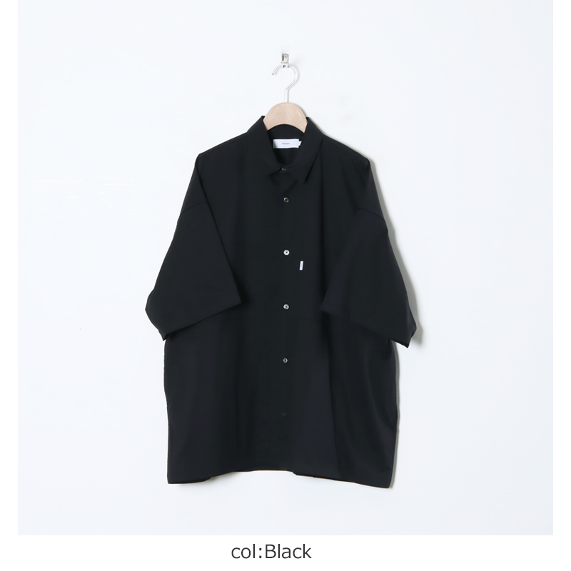 Graphpaper (グラフペーパー) Solotex Twill S/S Oversized Box Shirt