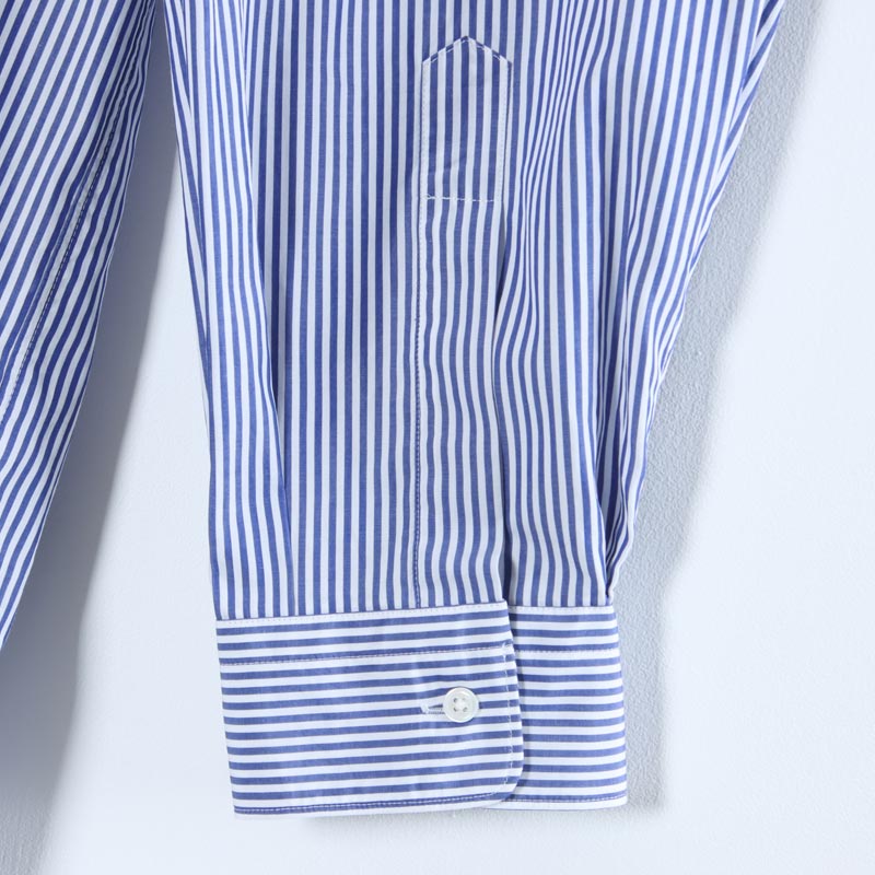 Graphpaper (グラフペーパー) Broad Stripe L/S Oversized Regular