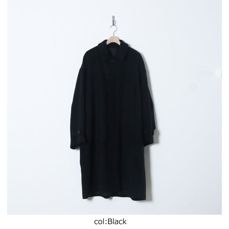 Graphpaper (グラフペーパー) Light Melton Oversized Coat / ライト