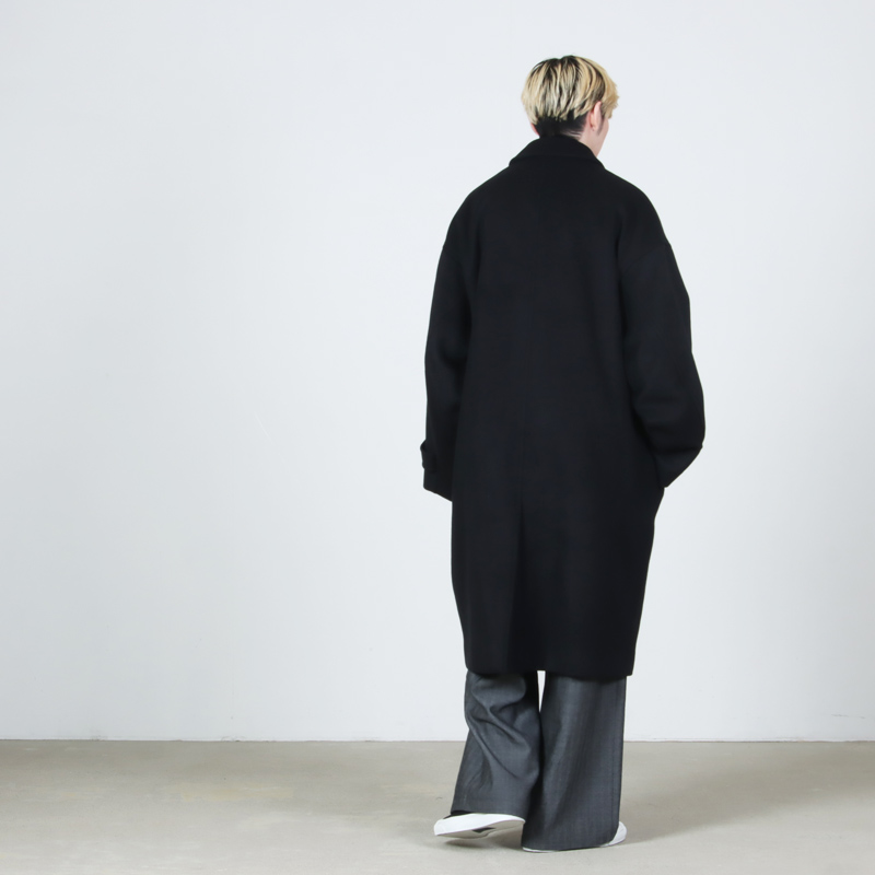 Graphpaper (グラフペーパー) Light Melton Oversized Coat / ライト
