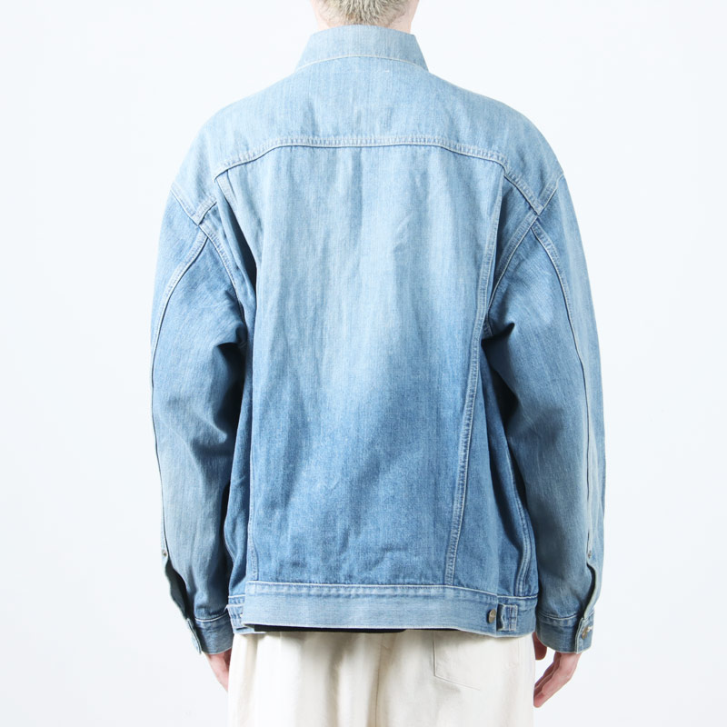 Graphpaper (グラフペーパー) Selvage Denim Trucker Jacket Indigo