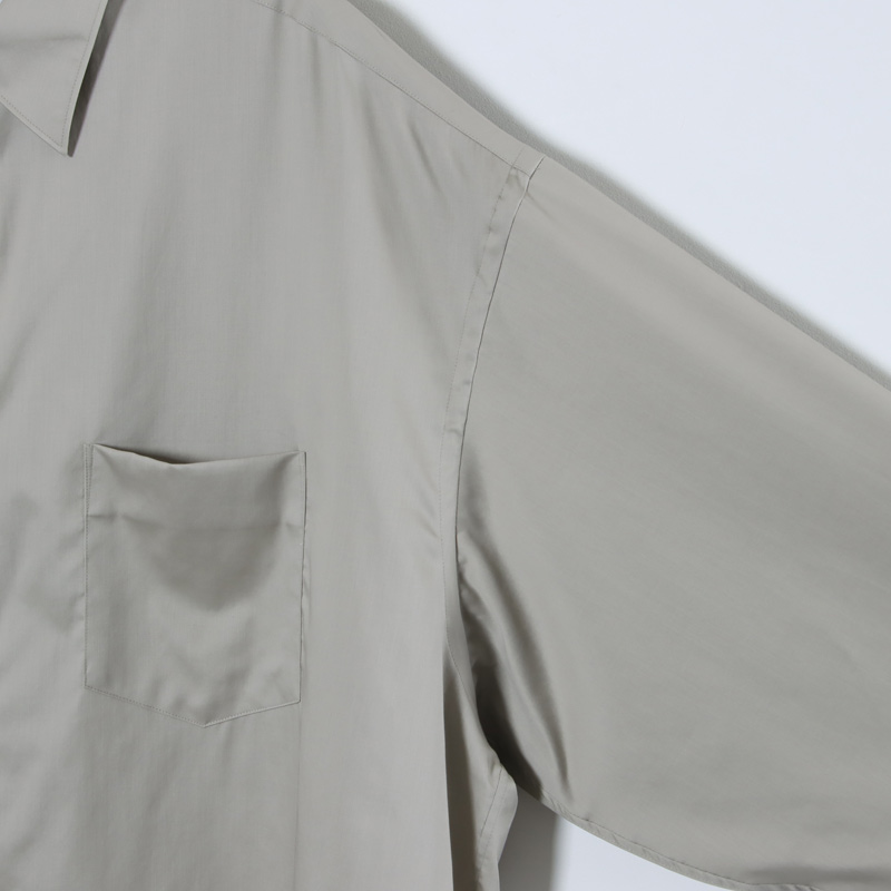 Graphpaper (グラフペーパー) Silicon Poplin Oversized Regular