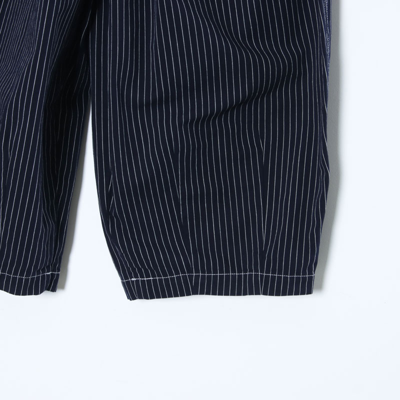 HARVESTY (ハーベスティ) サーカスパンツ ペンシルストライプ