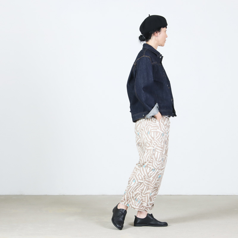 ICHI Antiquites (イチアンティークス) LIBERTY PRINT パンツ