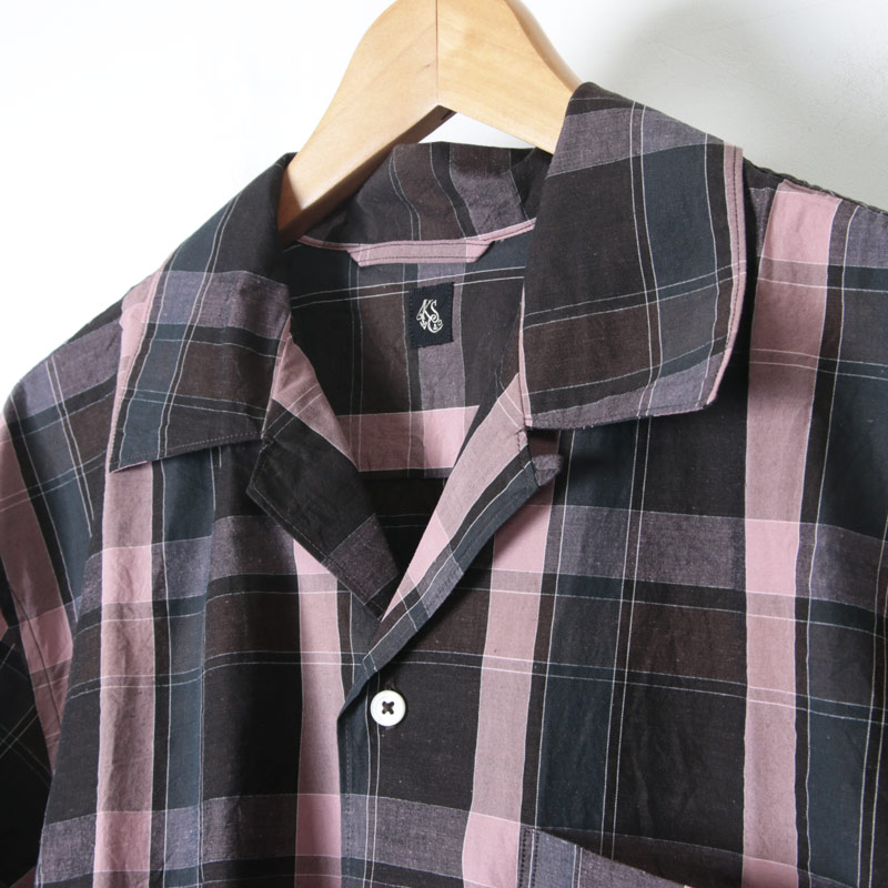 KAPTAIN SUNSHINE (キャプテンサンシャイン) Open Collar S/S Shirt