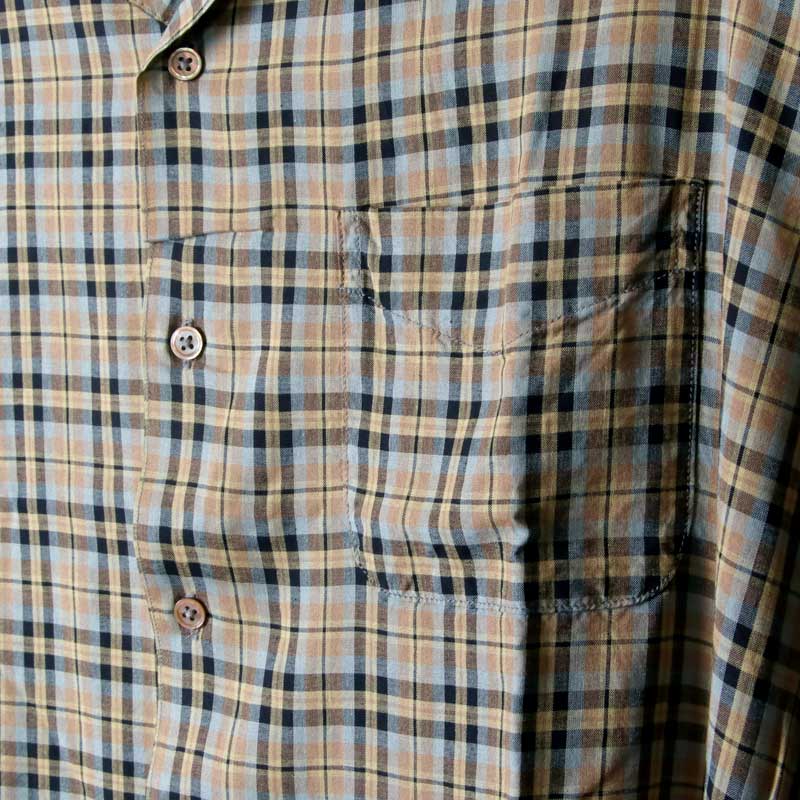 KAPTAIN SUNSHINE (キャプテンサンシャイン) Open Collar L/S Shirt