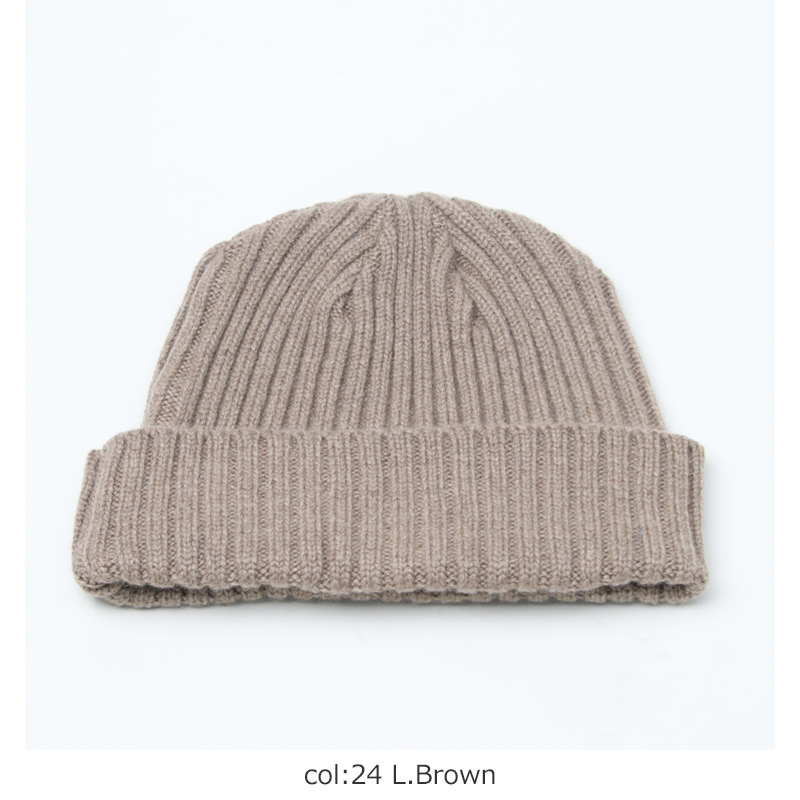 KIJIMA TAKAYUKI (キジマタカユキ) CASHMERE WATCH CAP（WOMEN'S