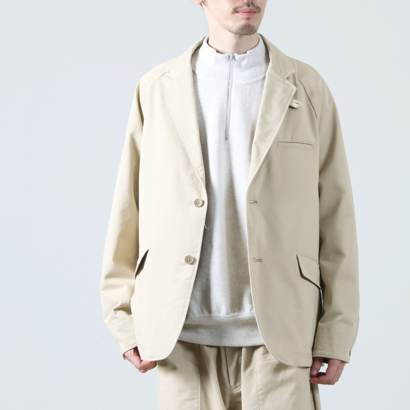 LOLO (ロロ) 総裏 サーモライト ラグランスリーブジャケット