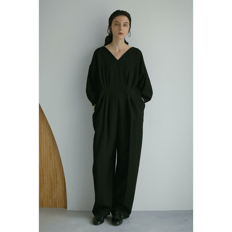 MANOF(マノフ)ブラウン カシュクール オールインワン MANOF(マノフ