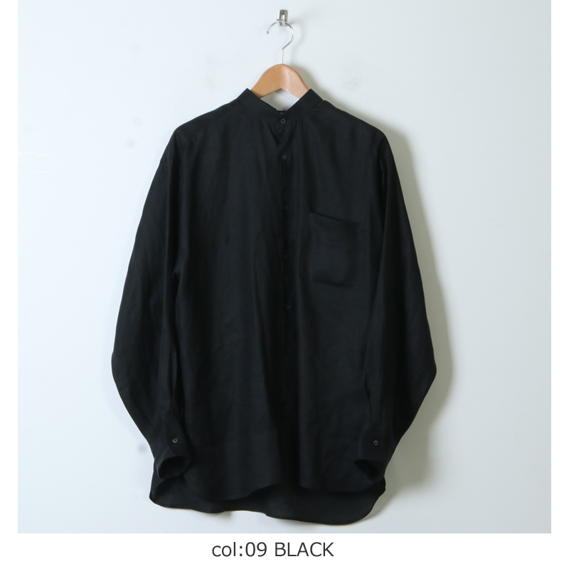 MARKAWARE (マーカウェア) COMFORT FIT BAND COLLAR SHIRT
