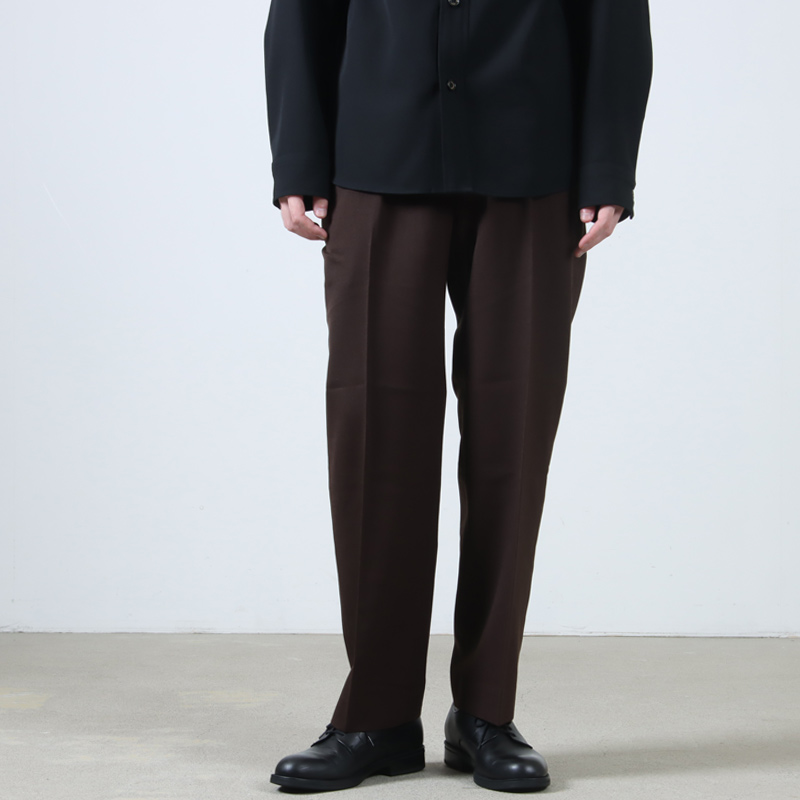 MARKAWARE (マーカウェア) FLAT TAPERED TROUSERS / フラット
