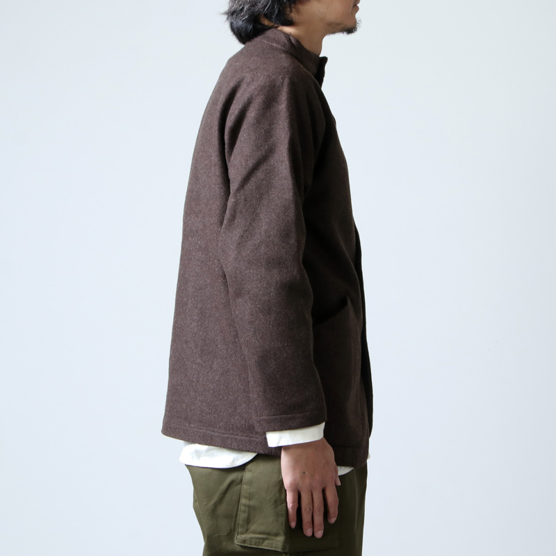 nisica (ニシカ) ガンジージャケット ウール