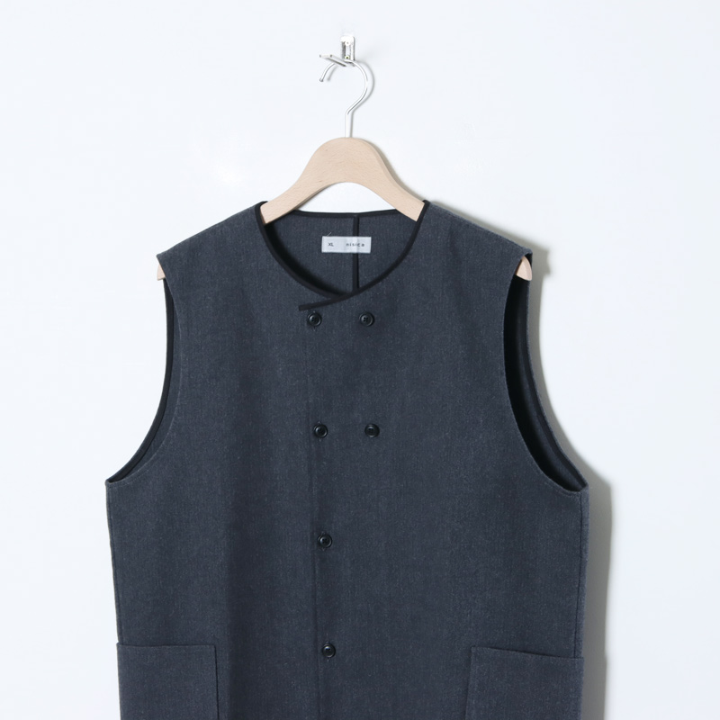 nisica (ニシカ) ダブルボタンベスト