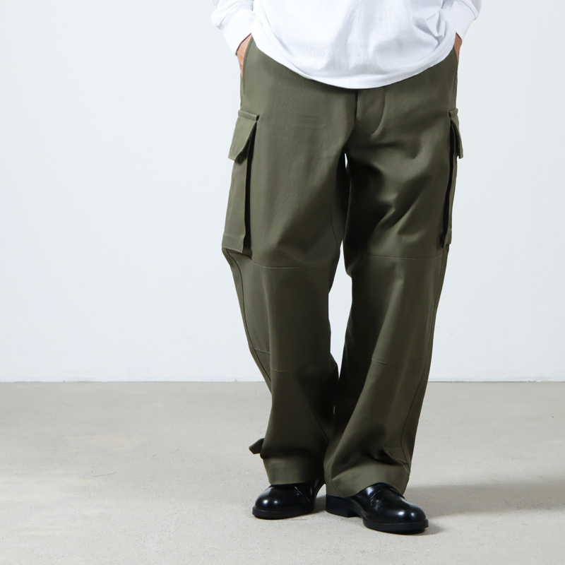 blurhmsROOTSTOCK (ブラームス ルーツストック) Cotton Serge 47 Pants