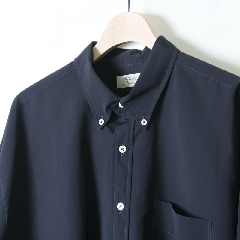 SEDAN ALL-PURPOSE (セダンオールパーパス) Polyester Big BD Shirt