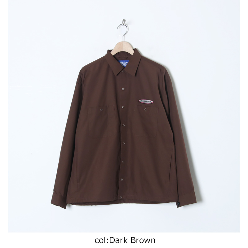 SEDAN ALL-PURPOSE (セダンオールパーパス) Oval Logo Work Shirt