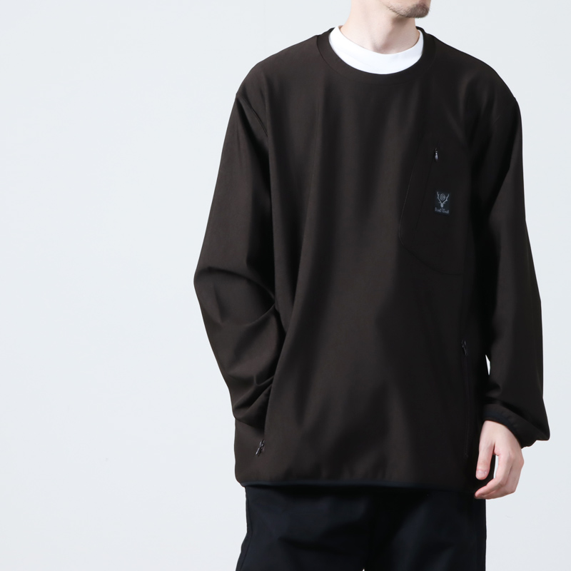 South2 West8 (サウスツーウエストエイト) Crew Neck Scouting Shirt