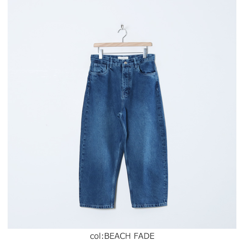 STUDIO NICHOLSON (スタジオニコルソン) LAND SNM DENIM VOLUME