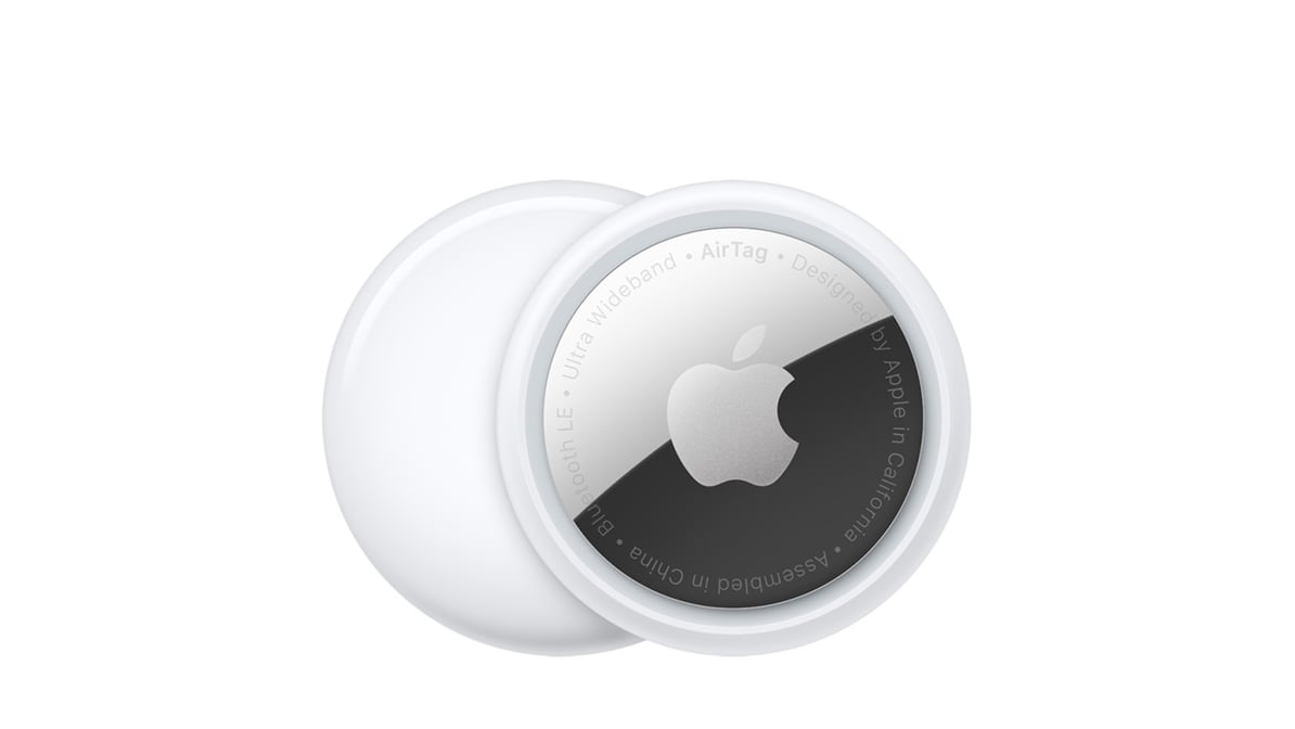 Apple AirTag Silver Bluetooth Tracker | Delivery Near Me - Doordash