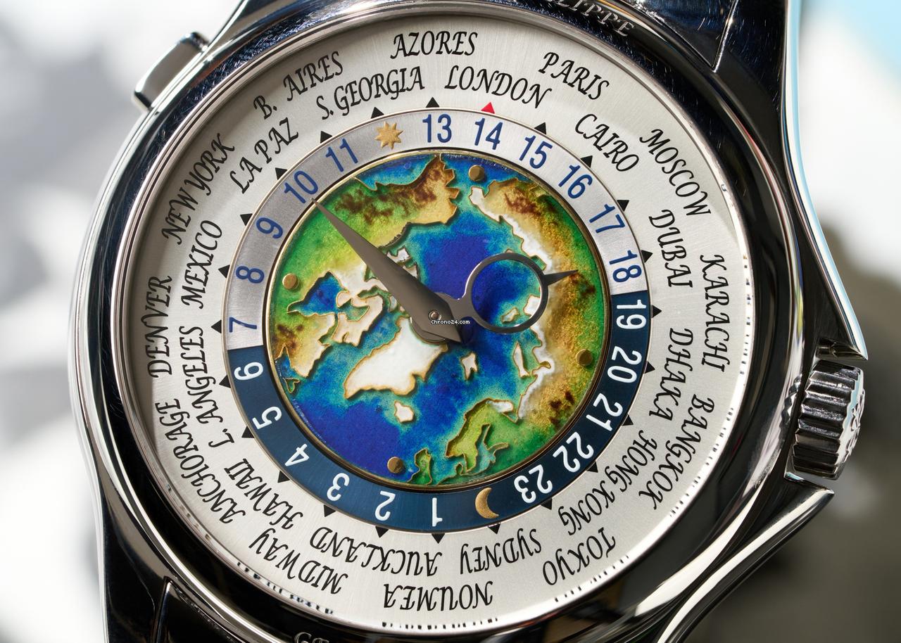 Patek Philippe World Time Cloisonné 5131/1P por 757.723 R$ para