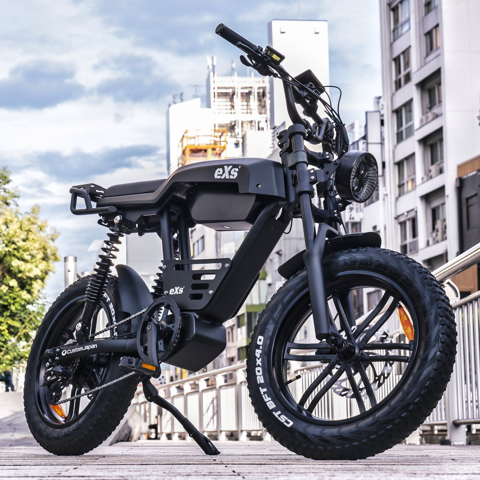 電動アシスト自転車 eXs e-Bike MotoLike(エクス Eバイク モトライク