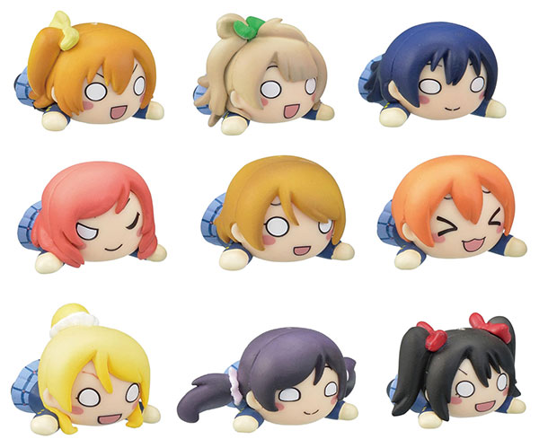 ラブライブ！ マグネット付寝そべりプチフィギュア 10個入りBOX[セガ