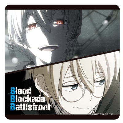 血界戦線 ラバーマットコースター ブラック＆絶望王[キャビネット