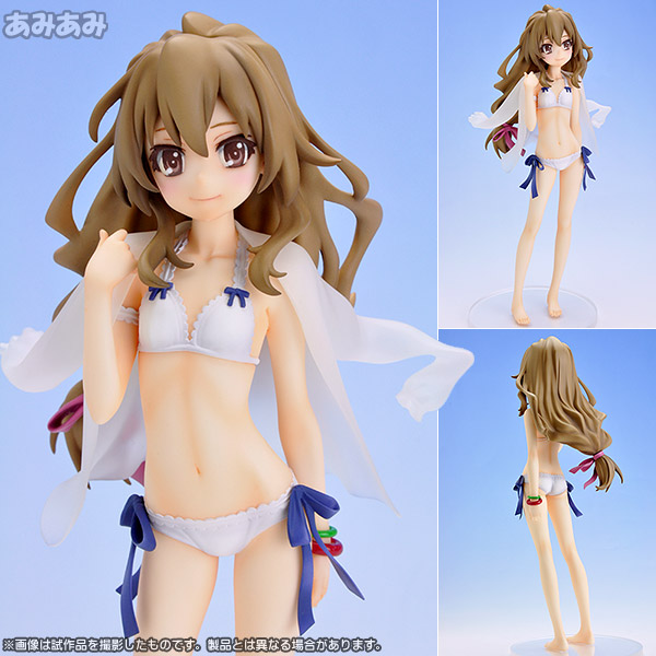 新品 未開封 キューズQ とらドラ！ 1/7 逢坂大河 水着Ver Amazon.co.jp
