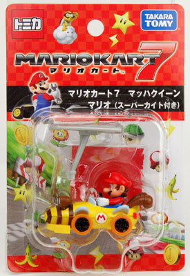 トミカ マリオカート7 マッハクイーン マリオ（スーパーカイト付き