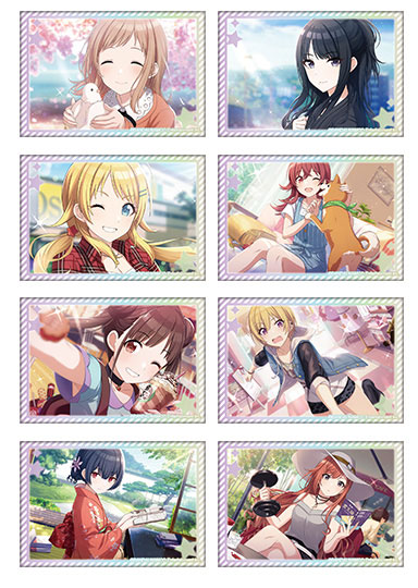 アイドルマスター シャイニーカラーズ メモリアル缶バッジ Vol.1 8個