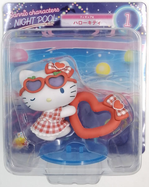 happyくじ Sanrio characters NIGHTPOOL フィギュア賞 ハローキティ