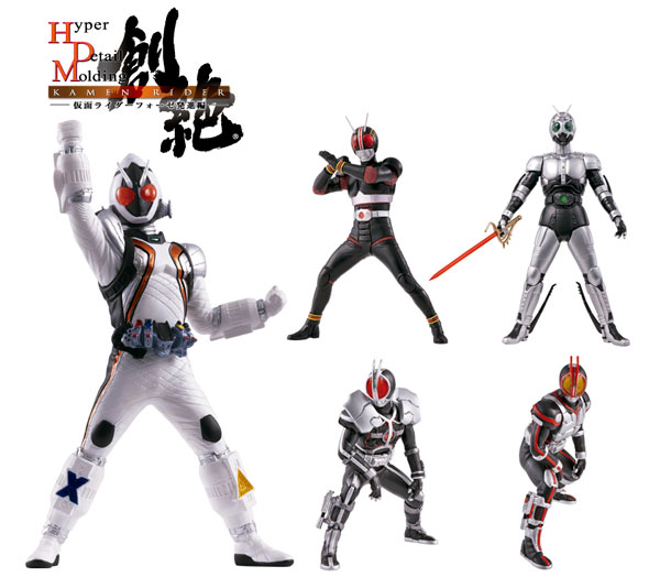 HDM創絶 仮面ライダー 仮面ライダーフォーゼ発進編 ノーマル全5種+