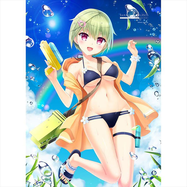 Summer Pockets REFLECTION BLUE B2タペストリー(野村美希/水着