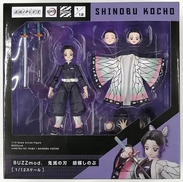 BUZZmod. 鬼滅の刃 胡蝶しのぶ 1/12 アクションフィギュア (ANIPLEX+限定)